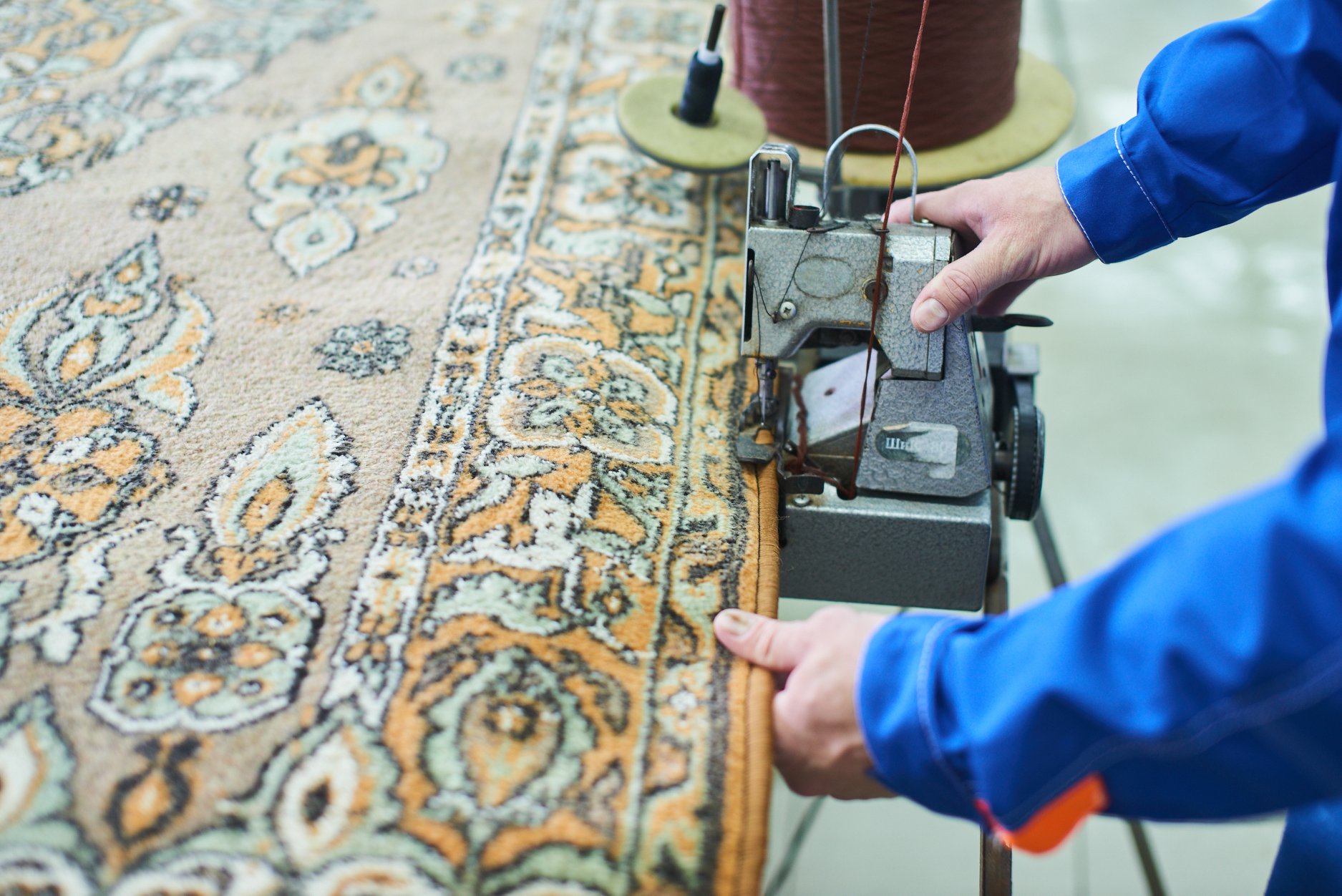 professional carpet binding for large area rug - Springfield, IL